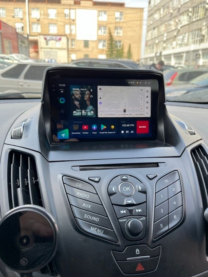 Магнитола для Ford Kuga 2 2012-2019 (без SYNC) - Teyes CC4L-DTS монитор 9" IPS, Android 14, Быстрая, Snapdragon 662, CarPlay, 4G SIM-слот