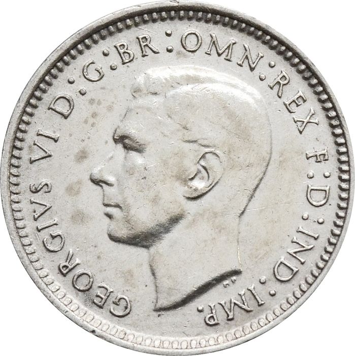 3 пенса 1942 Австралия
