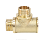 Тройник латунь переходной Ду 15 (1/2") ВР/НР/НР VALFEX VF.133.L.012.012.012