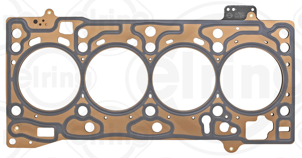 ELRING - 593940-ELR - Gasket, cylinder head - Povrat artikla narucenog iz Njemacke nije moguc.