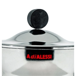 Alessi Алюминиевая Турка кофеварка высокого давления Moka Alessi на 6 чашек. AAM33/6