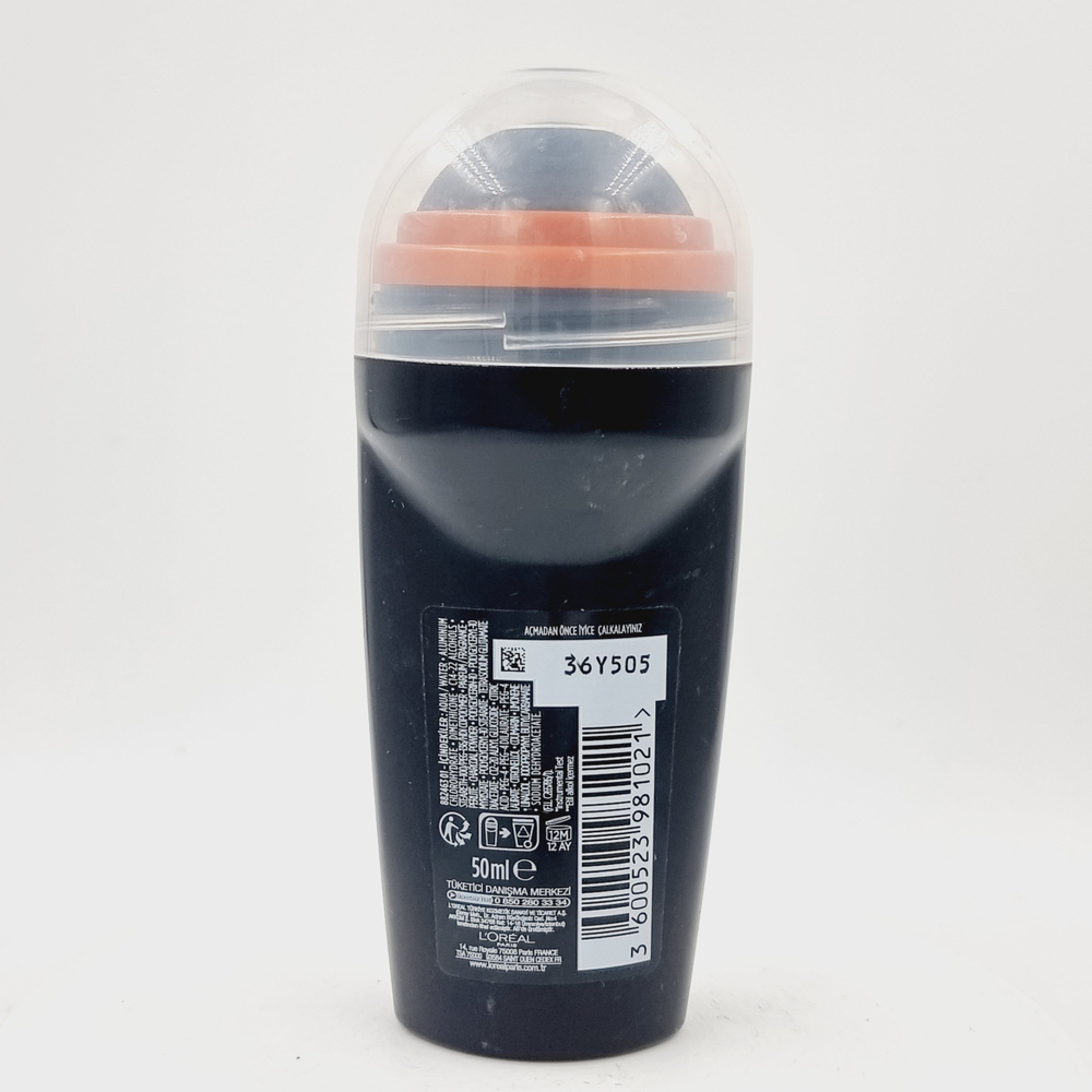 Антиперсперант шариковый Men Expert Carbon Protect 5 в 1 карбоновая защита 48 часов, 50 мл (Франция)