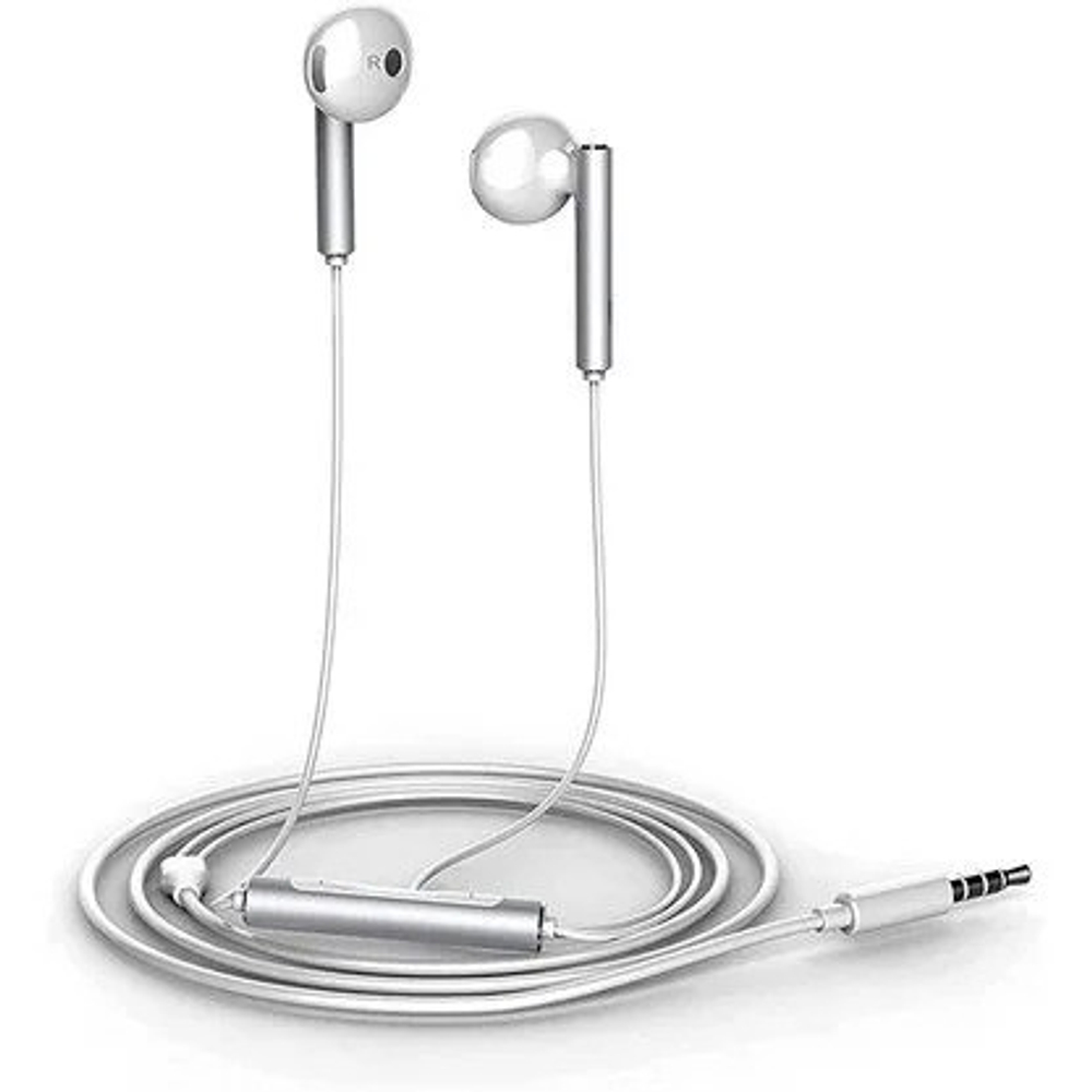 Стереонаушники Huawei AM116 с микрофоном белые