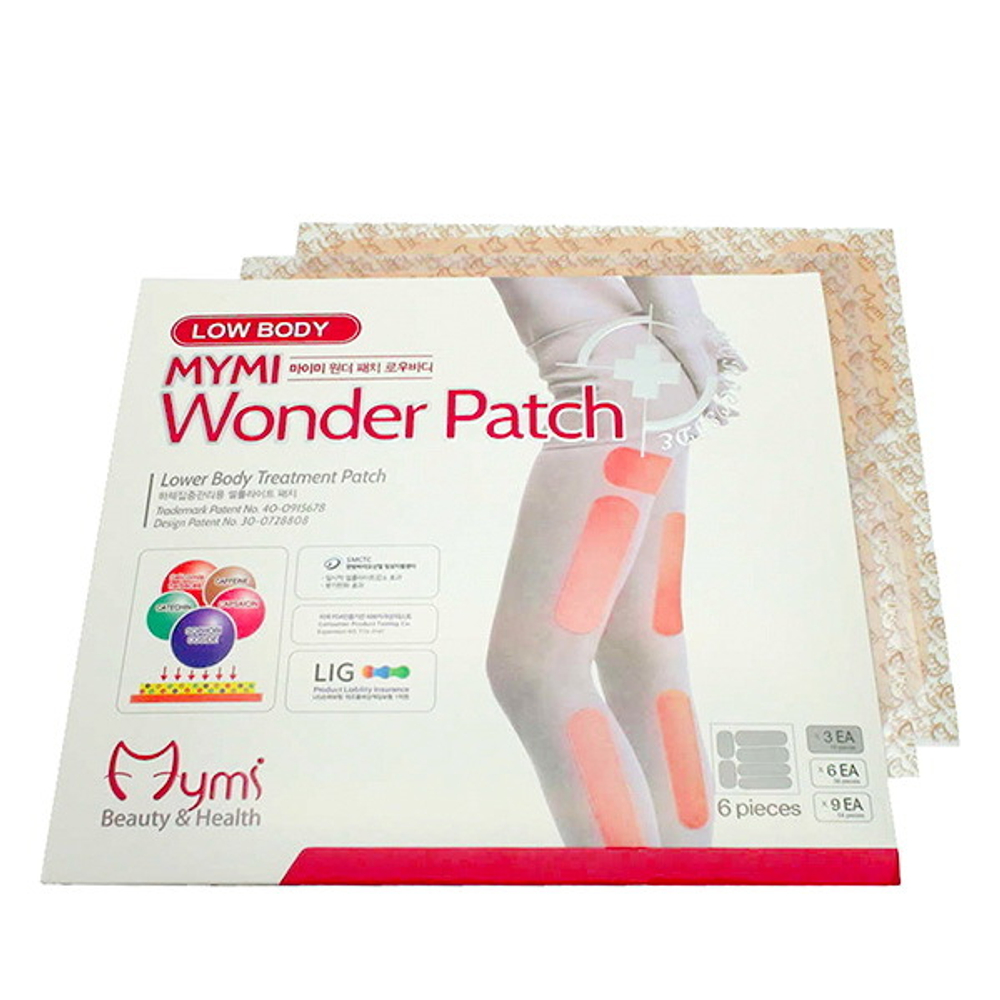 Пластырь для похудения, Mymi Wonder Patch, low body