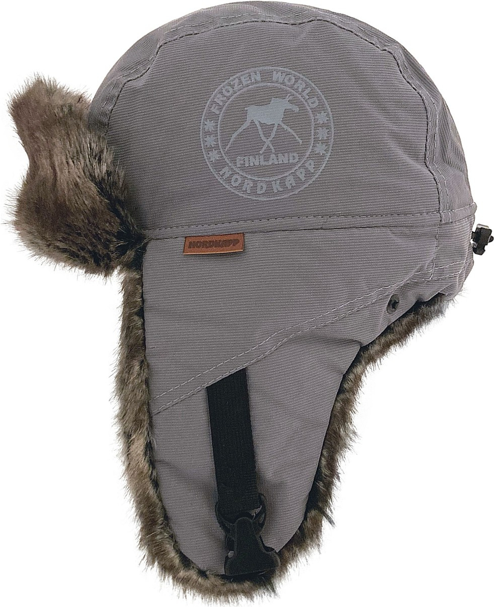 Шапка-ушанка NordKapp Pels MX Light Grey 427
