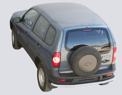 Защита заднего бампера Chevrolet Niva (03.2009 -) 'Коромысло'