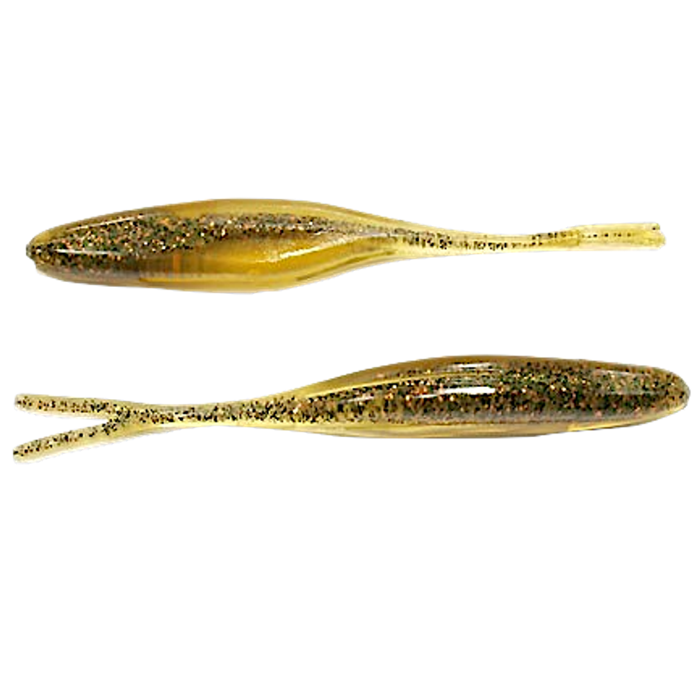 Мягкая приманка BBB BioBait Jerk Minnow Fokr Tail 4 100мм 10шт BIO1JM4FT -