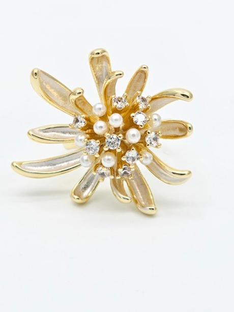 91004033 Кольцо Selena Pearls