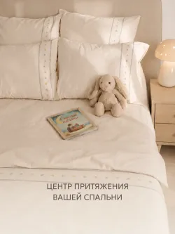 Постельное белье детское простынь на резинке 60х120 ЭКО