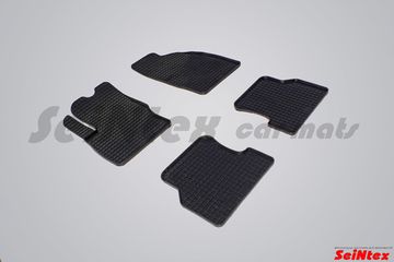 Резиновые коврики в салон Ford Focus II (2004-2011) "Сетка"