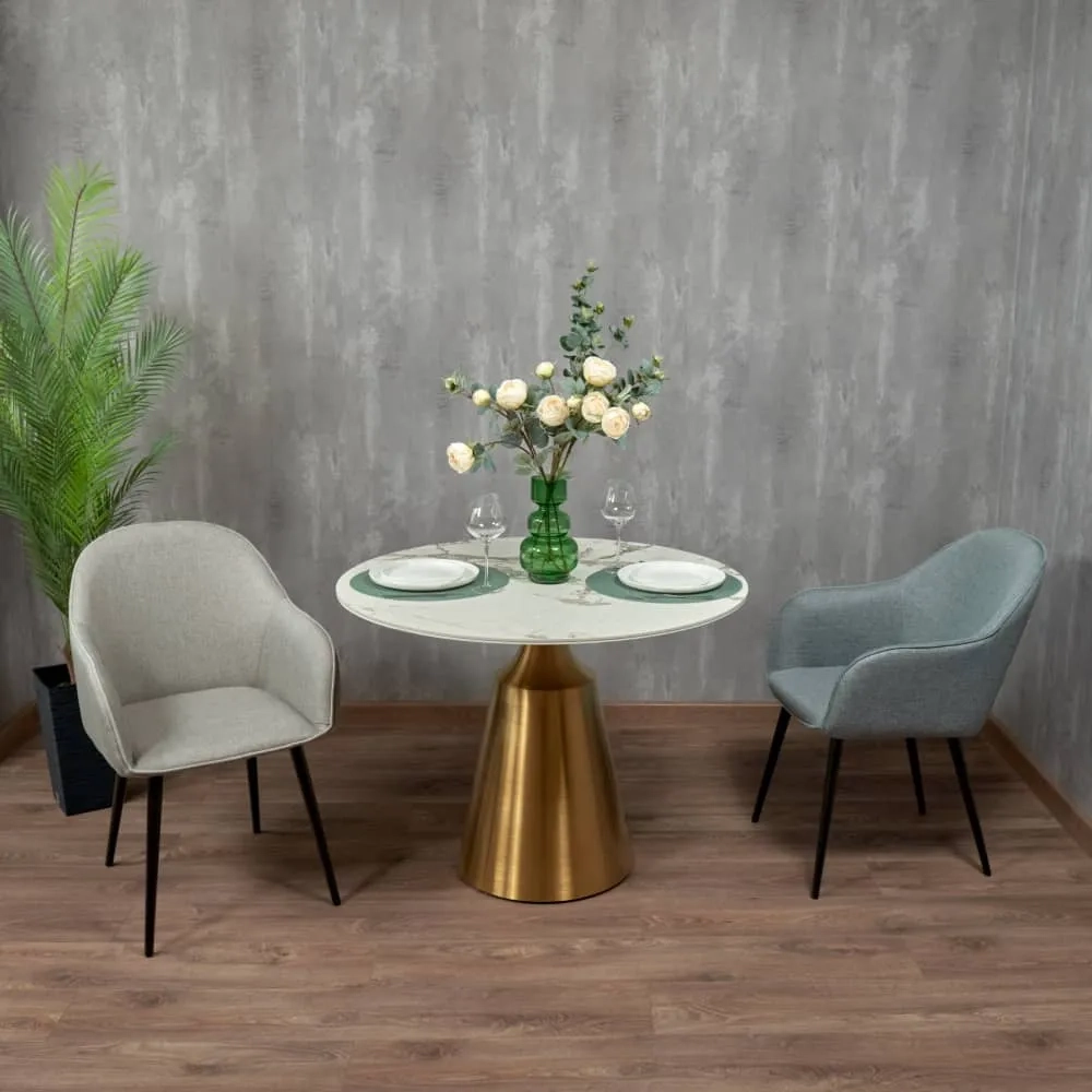 Стул Bradex Home Frida серо-синяя рогожка
