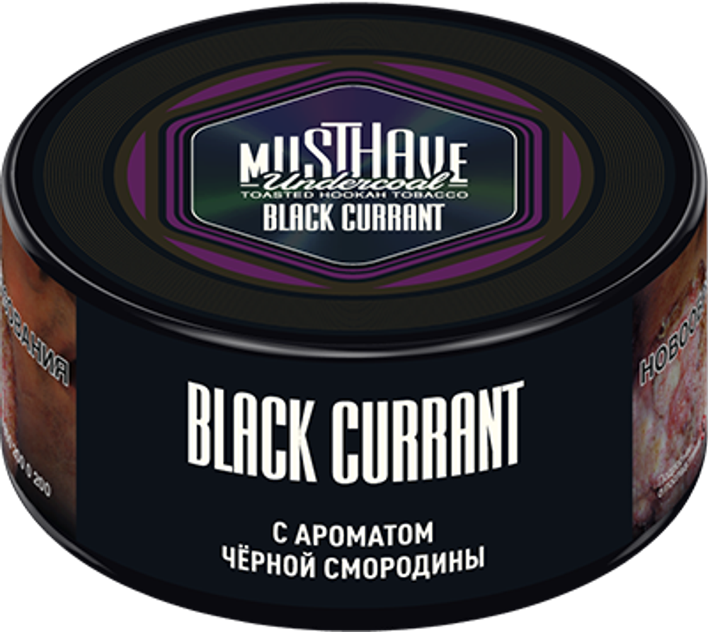 М. Табак для кальяна Must have Черная смородина 25гр