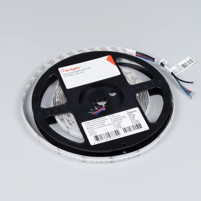 Лента CSP-X840-12mm 24V RGBW-Day (17.2 W/m, IP20, 5m) (Arlight, 5 лет)