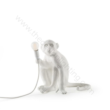 Table design lamp  Monkey by Seletti (White)