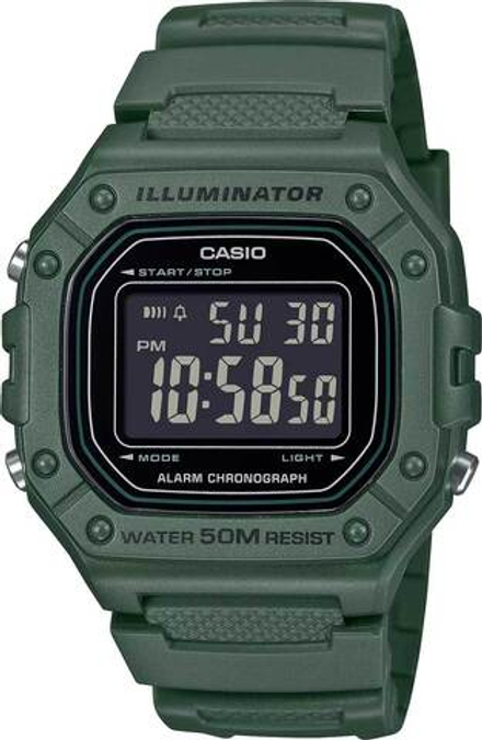 Мужские наручные часы Casio W-218H-3B