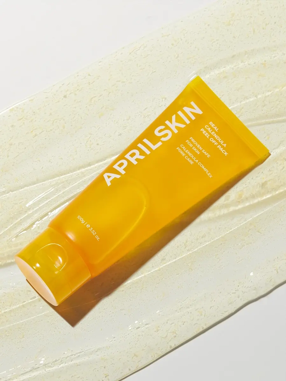 APRILSKIN Отшелушивающая маска-пленка с экстрактом календулы для сияния кожи Calendula Peel Off Pack 100 гр