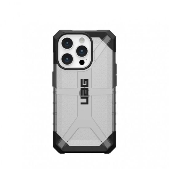 Чехол Uag Plasma для iPhone 15 Pro MAX 6.7", цвет прозрачный (Ice)