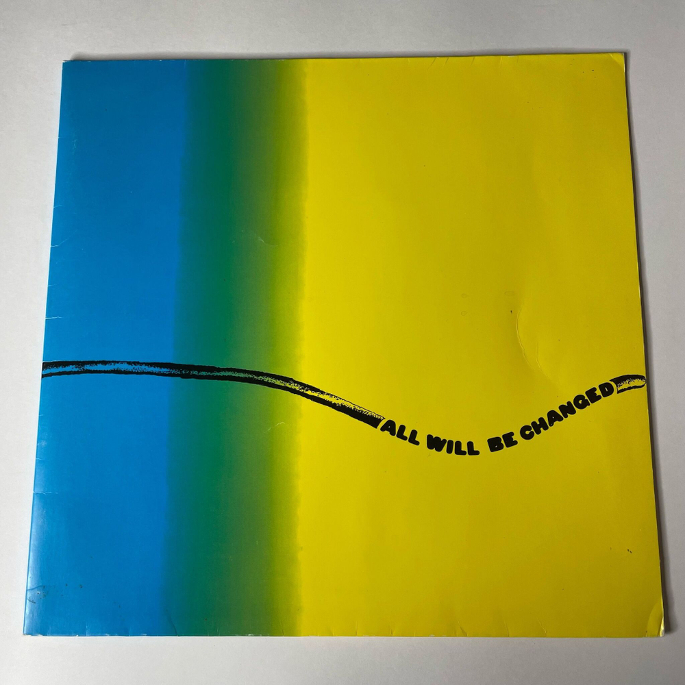 Винтажная виниловая пластинка LP Frumpy All Will Be Changed (Germany 1970)