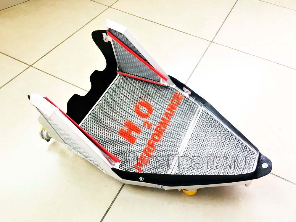 115-EVO H2O PERFORMANCE OVERSIZED WATER RADIATOR + OIL RADIATOR EVO