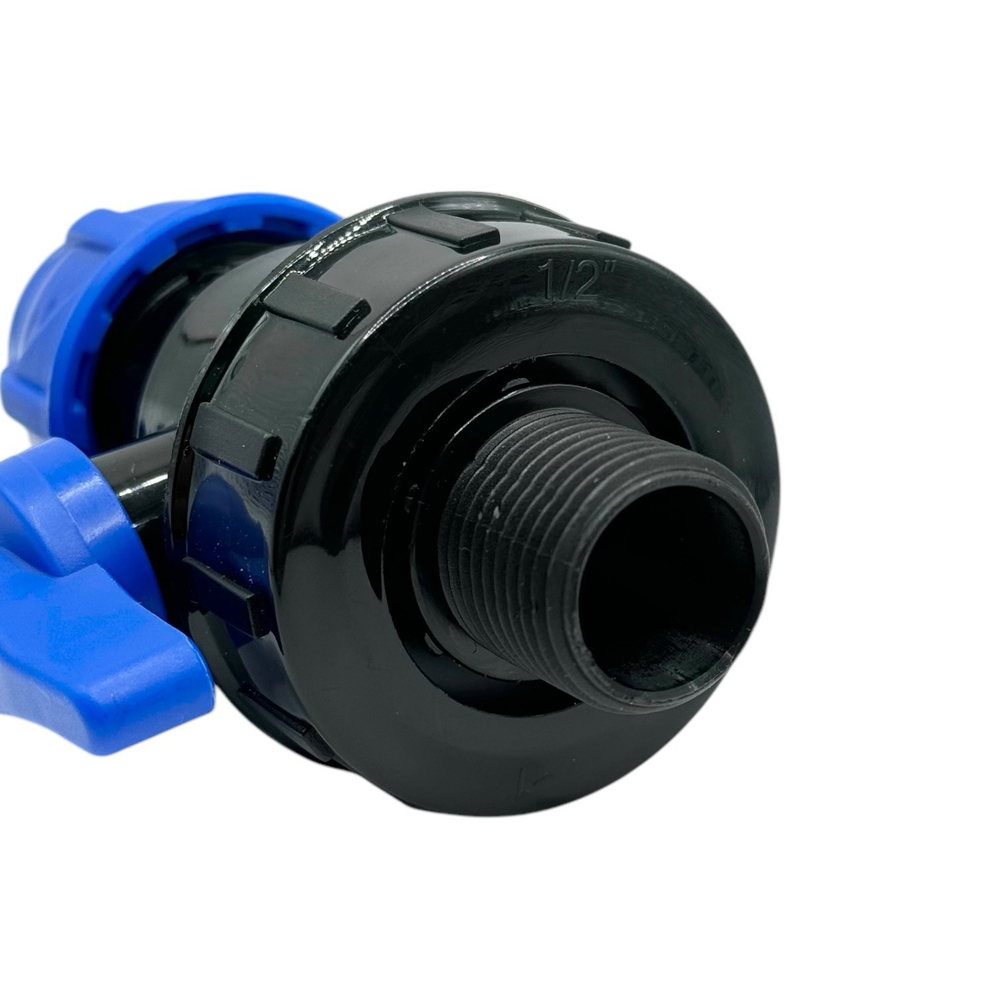 Кран шаровой TEBO разъемный 20x1/2" НР