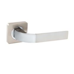 Ручка раздельная VETTORE R06.170 SN/CP мат.никель/хром