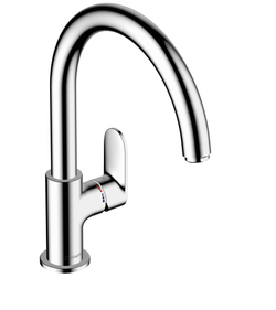 Смеситель для кухни Hansgrohe Vernis Blend M35 Кухонный однорычажный, 210 71870000