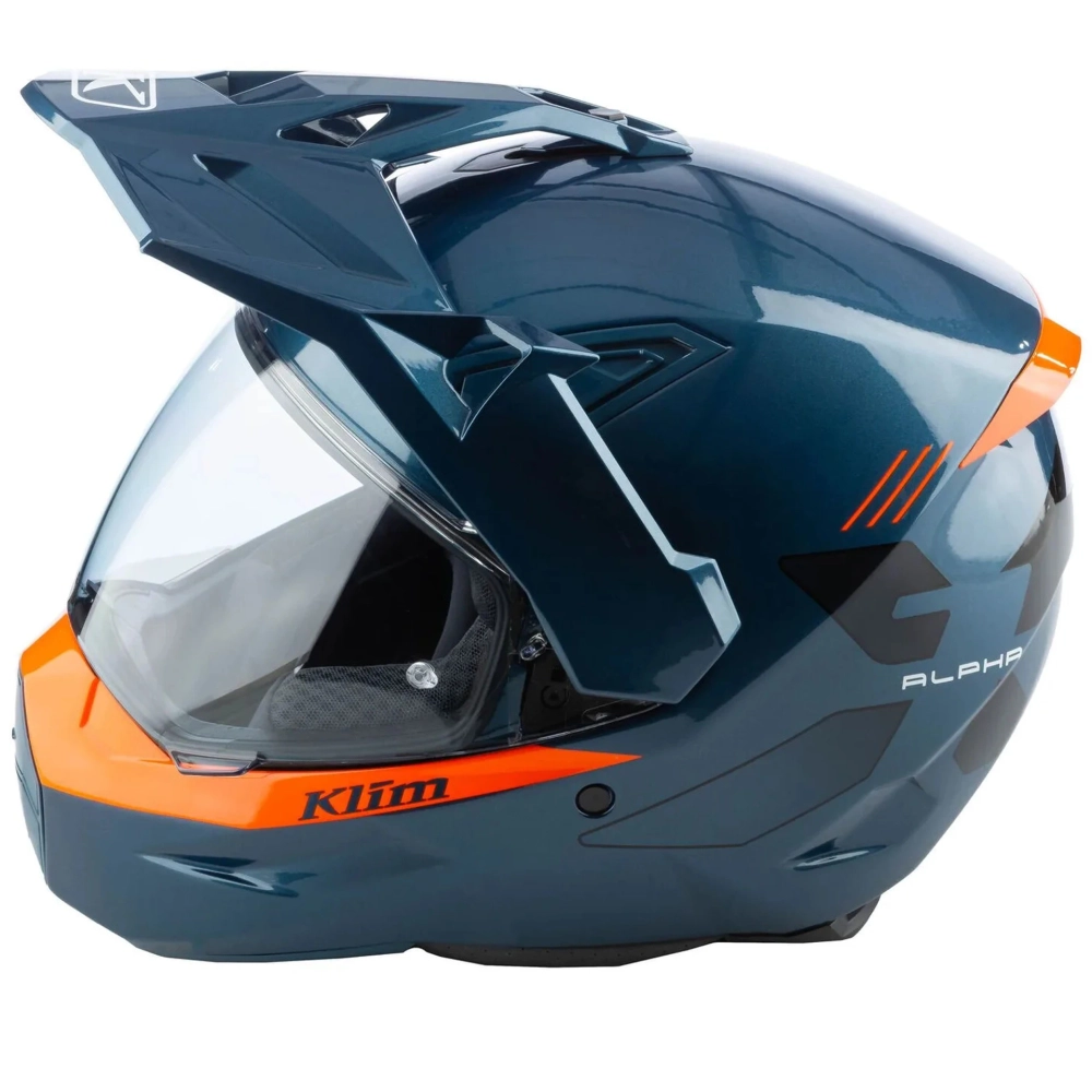 Шлем Klim X1 Alpha Concept синий/оранжевый, размер MD (RR)