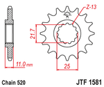 Звезда JTF1581.15