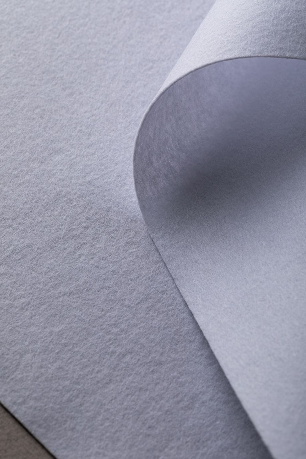 Фетр листовой мягкий 1.0 мм, 33х53 см, RN01 белый, Gamma FKR10-33/53