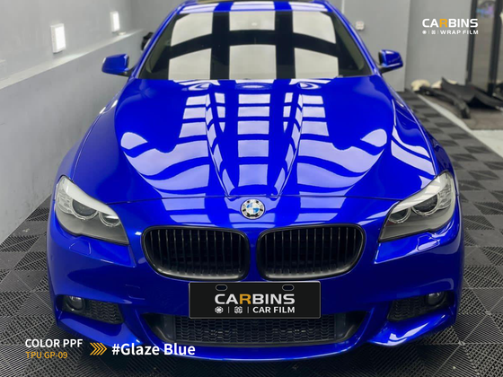 Carbins Color PPF Glaze Blue GP 09 синяя цветная полиуретановая защитная антигравийная пленка