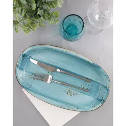 Нож столовый 22,9 см матовый цвет серебро PVD 1920-Silvery P.L. [12]