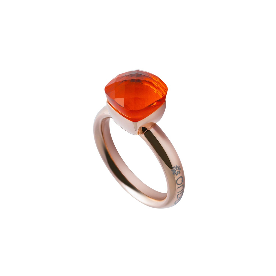 Кольцо Qudo Firenze orange glow 18.5 мм 611946 BR/RG размер 18,5
