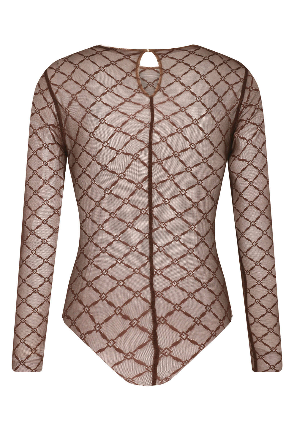 Боди Elisabetta Franchi - коричневый(BO02151E2)
