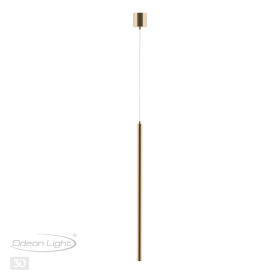 4374/3L HIGHTECH ODL23 281 золото/металл Подвесной светильник (база для встройки в комплекте) IP20 LED 3W 237Лм 3000K FIANO