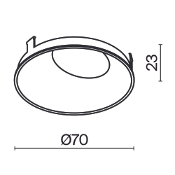 Комплектующие для светильника Technical Ring057-10-MG