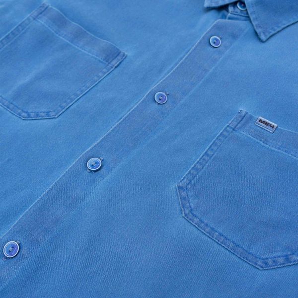 Рубашка FW Garment Dyed Sapphire Blue - фото 2