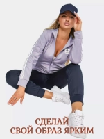 костюм спортивный с капюшоном Adidas на молнии брючной
