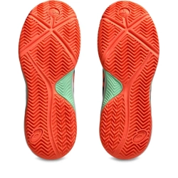 Детские кроссовки для падела Asics Gel-Dedicate 8 Padel GS - black/vivid coral
