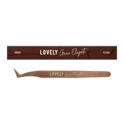 Пинцет с лазерной заточкой Cапожок Grace Elegante Bronze Lovely