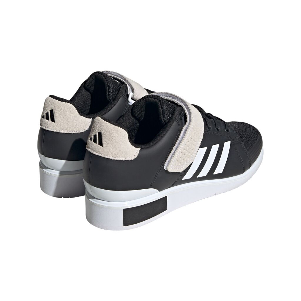 Штангетки мужские Adidas POWER PERFECT 3 (Черно-Белые)