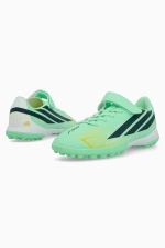 Сороконожки adidas F50 Hyperfast Club Hook-and-Loop TF Junior - бирюзовый