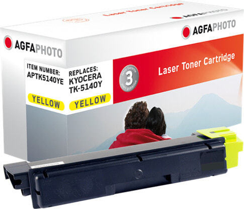 Катридж тонерный Желтый AgfaPhoto APTK5140YE 1 шт