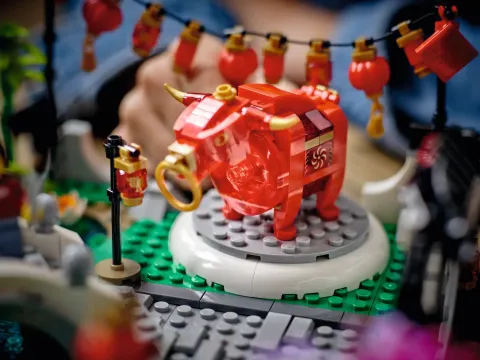 Конструктор LEGO 80107 Весенний фестиваль фонарей