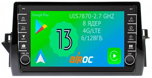 Магнитола для Toyota Camry 70 (75) 2021-2023 - Airoc AB-1138 (кнопки и крутилки), Android 13, Быстрая, SIM-слот, CarPlay