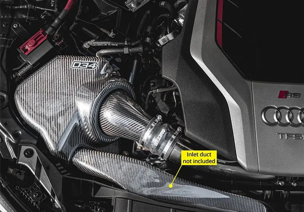 Система холодного впуска 034Motorsport X34 Audi RS4/RS5 Carbon Fiber Cold Air Intake System