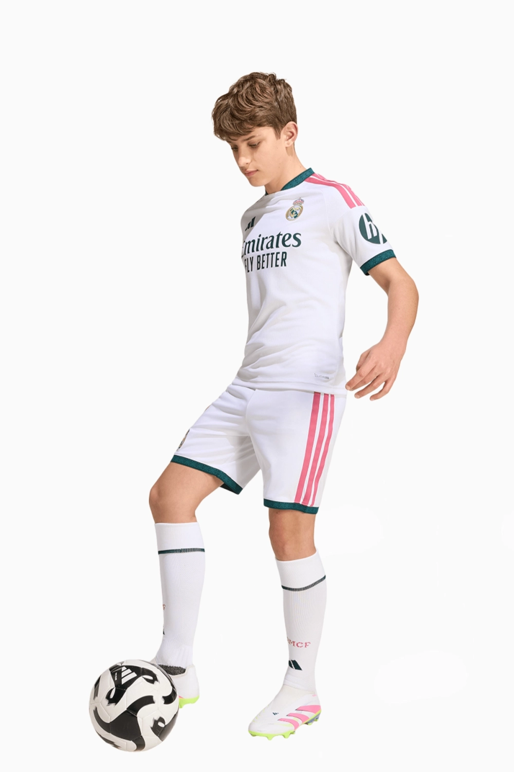 Шорты adidas Real Madrid 26/27 Home Junior - белый