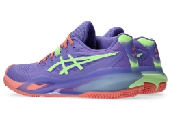 Женские кросовки для Padel Asics Gel-Resolution X Padel - amethyst/illuminate green