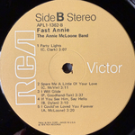 Annie McLoone ‎– Fast Annie (США 1976г.) Т