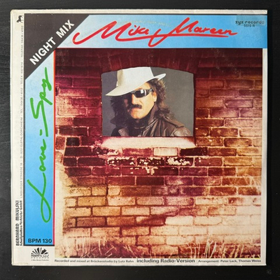 Mike Mareen ‎– Love-Spy (Германия 1986г.) 12", 45 RPM