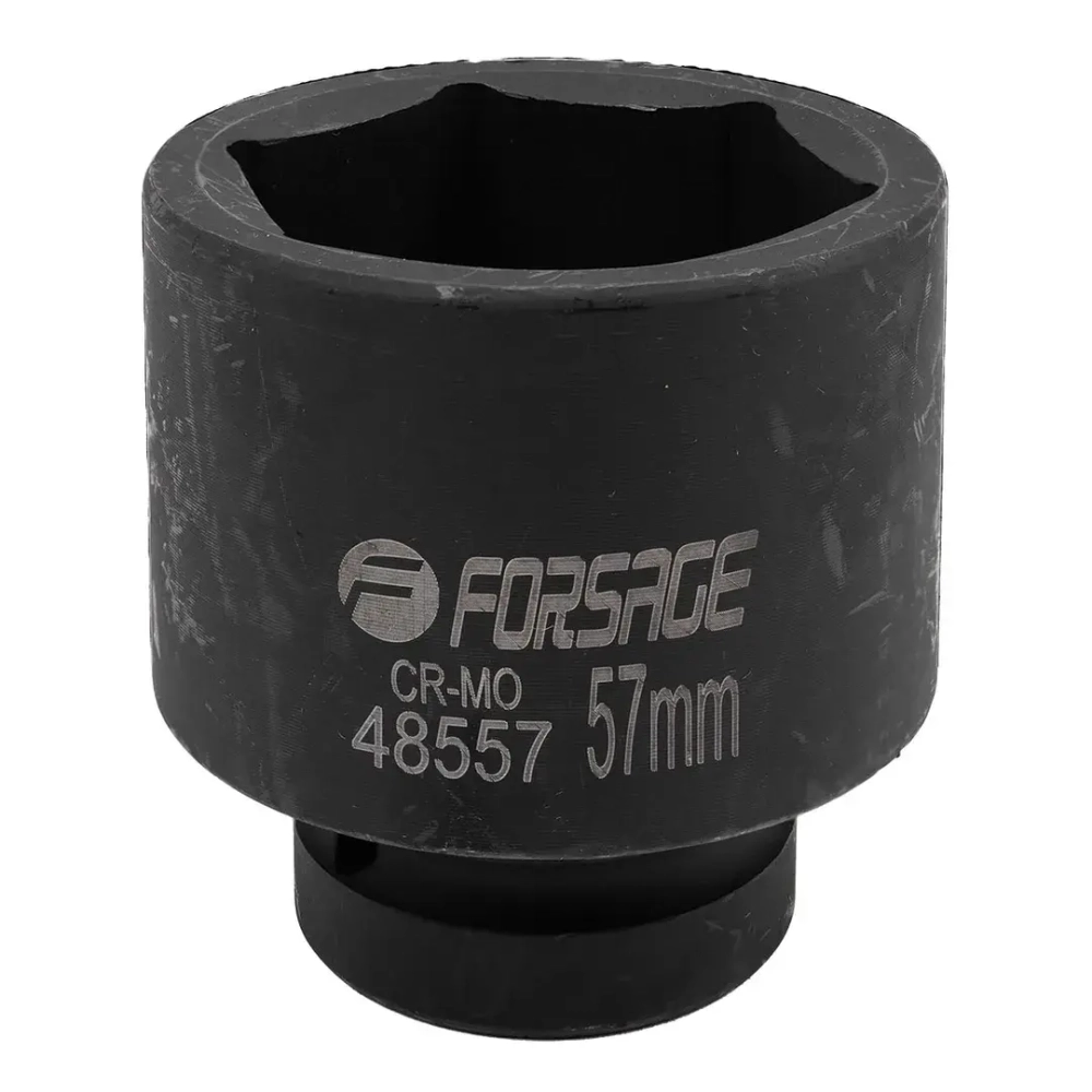 Головка ударная 1'', 57мм (6гр.) Forsage F-48557